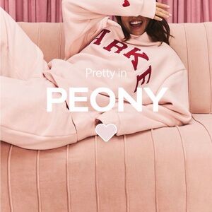 Parke Valentine’s Day mockneck sweatshirt